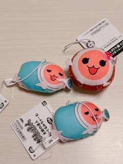 太鼓の達人　ぬいぐるみちゃーむ　3個セット