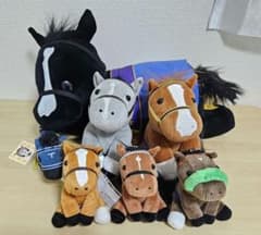 アイドルホース　ぬいぐるみ　M　S　ゴースト　オルフェーヴル　ドウデュース　くじ アイドルホース ぬいぐるみ M S 競馬 ゴースト オルフェーヴル