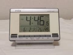 PYXIS 電波置時計 デジタル 温湿度計のサムネイル