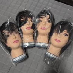 美容師国家試験用カットウィッグ4体セット - メルカリ