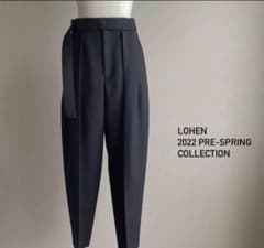 LOHEN ローヘン バレルパンツ ブラック サイズ38のサムネイル