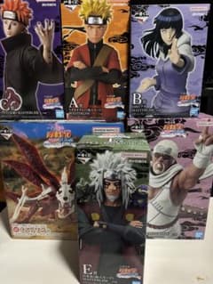 NARUTO 이치 반 쿠지 피규어 콤프 세트