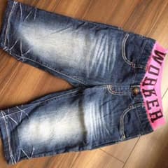 キッズ☆デニムハーフパンツのサムネイル