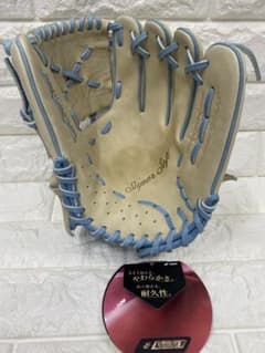 エスエスケイ 軟式グローブ 右投げ キャメル×Bブルー - メルカリ