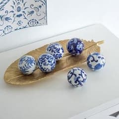 新品　セール価格　シノワズリ 陶磁器ボール 6個セット送料無料 新品 セール価格 シノワズリ 陶磁器ボール 6個セット送料無料 - メルカリ
