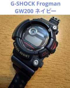 週末お値下げ⭐︎フロッグマンGW200 G-SHOCK 希少 ネイビーブルー 