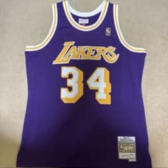 喪*造様 新品 Mitchell & Ness Lakers O'Neal 34のサムネイル