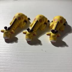 たべっ子どうぶつキリン フィギュア 3個セットのサムネイル