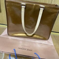 「ミミイ様専用」LOUIS VUITTON ヴェルニ ハンドバッグ ブラウンのサムネイル