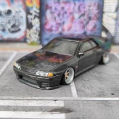 ホットウィールカスタム 日産 GTR R32 スタンス仕様トミカ改造 - メルカリ
