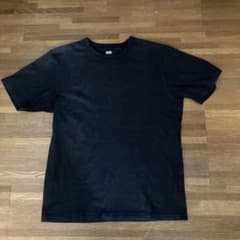 UNIQLO U メンズ クルーネックTシャツ ブラック Lサイズのサムネイル
