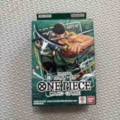 ONE PIECEカードゲーム スタートデッキ 緑 ロロノア・ゾロのサムネイル
