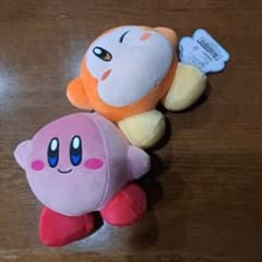 星のカービィ　もっちりぬいぐるみ　カービィ　ワドルディ