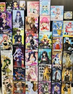 新品・未開封フィギュア 37点まとめ売り 呪術、ワンピース、初音ミク等