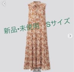 【新品•未使用】ユニクロ　ポールジョー　ティアードワンピースのサムネイル