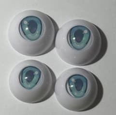 ドールアイ　20mm 22mm 青緑　グリーン　ミントのサムネイル