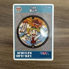 館山市 マンホールカード さかなクンのサムネイル