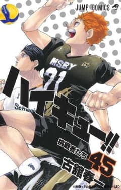 ハイキュー!! 45巻 古舘春一 ジャンプコミックスのサムネイル