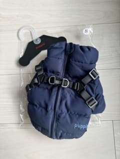 【美品】puppia ハーネス付きダウン風ジャケットのサムネイル