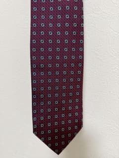 GUCCI ネクタイ Gロゴ 総柄 ボルドー - メルカリ