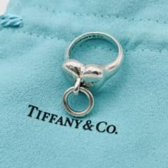 希少】Tiffany & Co. ティファニードアノックリング シルバー925