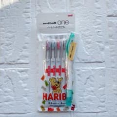 新品限定品　uni-ball one HARIBO コラボ 4色セット　おまけ付