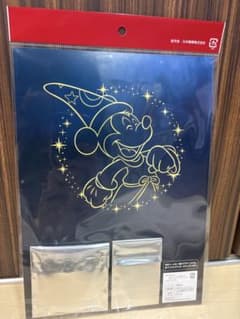 郵便局限定！ディズニー ファンタジア 85周年 缶バッジ＆ステッカー付