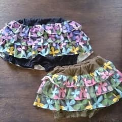 花柄のフリルのスカッツです(((^^;)のサムネイル