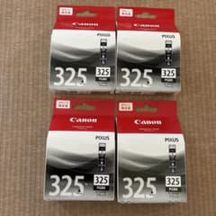 Canon 정품 잉크 카트리지 325PGBK 4 개 세트 만료