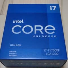 【新品未使用】インテル Intel Core i7-11700KF CPUのサムネイル