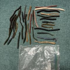 バス釣り用 ストレートワーム等 大量セットのサムネイル