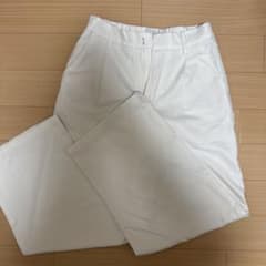 MONO-MART レディース スラックス ホワイト Mサイズのサムネイル