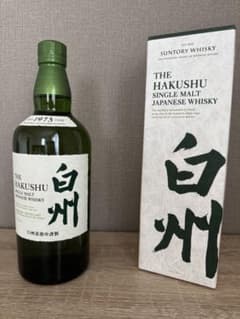 サントリー シングルモルトウイスキー 白州 700ml 箱付 - メルカリ