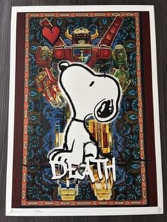 [正規品・証明書付属] DEATH NYC 世界限定100枚アートポスターのサムネイル