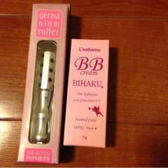 ゲレマニウム美顔ローラーと美白ＢＢのサムネイル