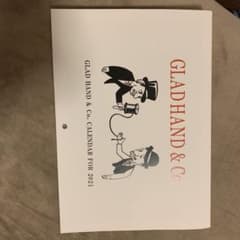 GLAD HANDカレンダーのサムネイル