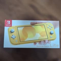 箱付き NintendoSwitch Lite 充電器 本体イエロー - メルカリ