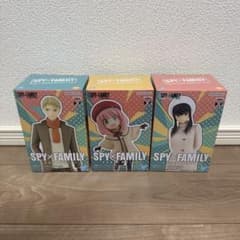 SPY×FAMILY 피규어 3체 세트