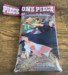 ONE PIECE 메쉬 파우치 샹크스 빨간 머리 해적단 원피스