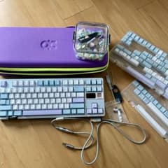 Qwertykeys Qk80 Mk2 Blue RGB 自作キーボード - メルカリ