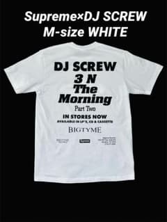 【正規品おまけ付】Supreme × DJ Screw SUC Tee 白 Mのサムネイル