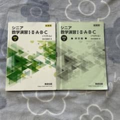 シニア数学演習 I・II・A・B・C ベクトル 解答編 2冊セットのサムネイル