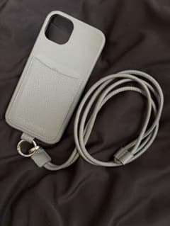 MAISON de SABRE iPhone13 カードケース&ストラップ付き