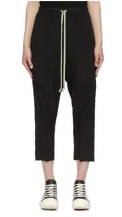 rick owens drawstrings astaire croppedのサムネイル