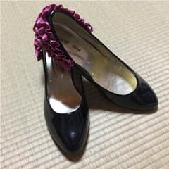 大きいサイズ バックフリルパンプスのサムネイル