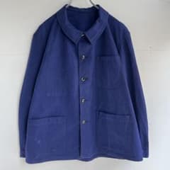 60s 70s フランス軍 カバーオール ワークジャケット ユーロ