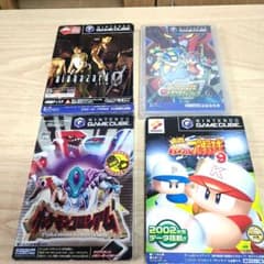 【まとめ売り】ゲームキューブ ソフト 4点セットのサムネイル