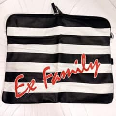 非売品 EXFAMILY ファンクラブ 継続特典 クラッチバッグ ポーチ