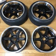 RAYS TE37 TTA 18inch 9.5+12 4本のサムネイル