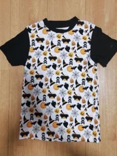 120　ハロウィン柄　Tシャツのサムネイル